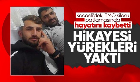 Kocaeli Derince'deki TMO silosu patlamasında hayatını kaybeden Ekrem Kalkan'ın hikayesi ağlattı! Meğer depremzedeymiş