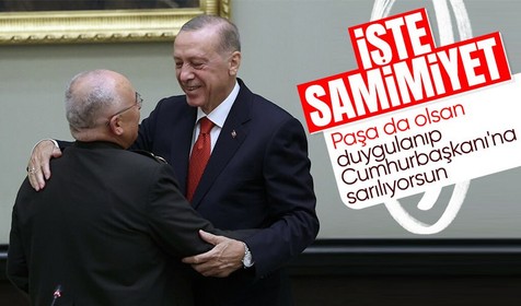 MGK'da duygu dolu anlar: Cumhurbaşkanı Erdoğan Musa Avsever Paşa'yı sarılarak teselli etti: Kendisi duygulandı, biz de duygulandık