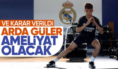 Real Madrid karar verdi, Arda Güler ameliyat olacak! Arda sahalara ne zaman dönecek?