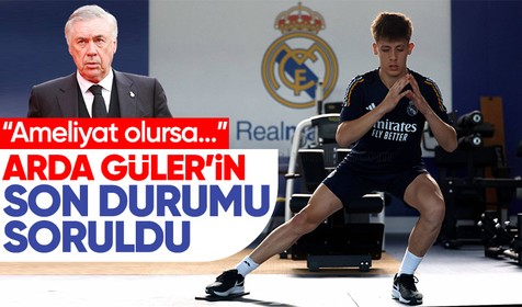 Carlo Ancelotti'den Arda Güler sözleri! Sahalara ne zaman dönecek?