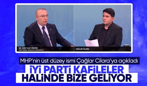 MHP'li Yönter: İYİ Parti kafileler halinde bize geliyor