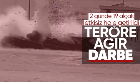 MSB:  2 günde Irak’ın kuzeyinde ve Suriye’nin kuzeyinde toplam 19 terörist etkisiz hâle getirildi