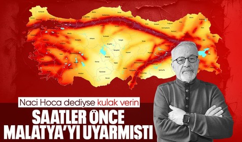 Malatya Yeşilyurt'ta 4.8 ve 4.5 büyüklüğünde iki deprem! Prof. Dr. Naci Görür saatler önce Malatya'yı uyarmıştı
