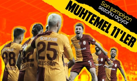 Son şampiyon başlıyor: Galatasaray-Kayserispor muhtemel 11'ler