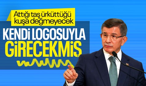 Ahmet Davutoğlu'ndan 'seçimlere kendi logo ve ismimizle gireceğiz' resti