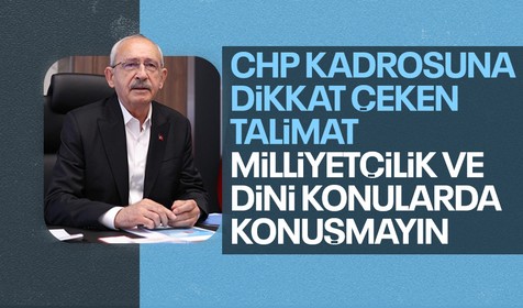 CHP'de AK Parti ile tartışmayın talimatı! Doğru da olsa konuşmayın