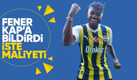 Fenerbahçe'den KAP'a Fred açıklaması! İşte maliyeti...