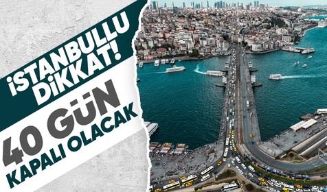 İstanbullular dikkat! Belediye duyurdu! Bugün başladı, 40 gün trafiğe kapatılacak