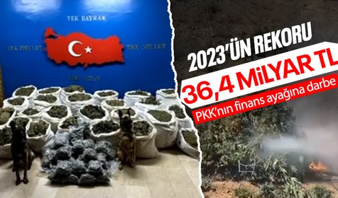 Son Dakika: PKK'nın finans ayağına ağır darbe! 36,4 milyar TL yasa dışı gelir engellendi
