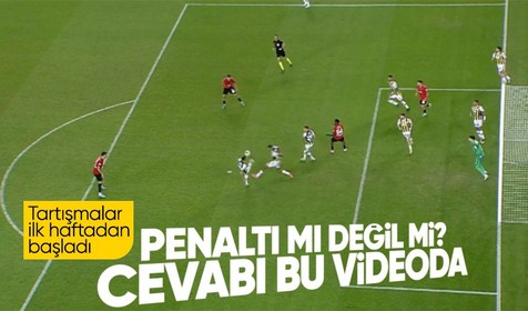 Fenerbahçe-Gaziantep maçına damga vuran pozisyon penaltı mı? Cevabı bu videoda...
