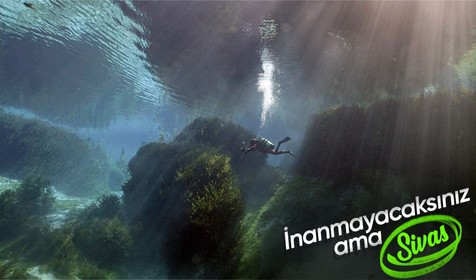 İnanmayacaksınız ama Sivas'ta bulunan Gökpınar Gölü! Yapay zekayla oluşturulmuş gibi kareler