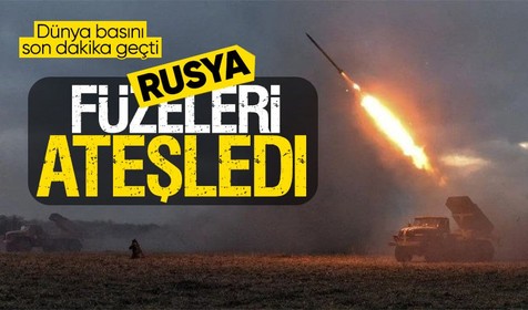 Rusya'dan gece saldırısı! Şahed tipi İHA'lar havalandı, füzeler ateşlendi...