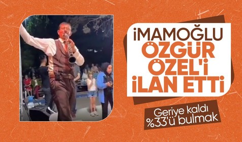 CHP genel başkanlık yarışından çekilen Ekrem İmamoğlu aklındaki ismi açıkladı: Özgür Özel!