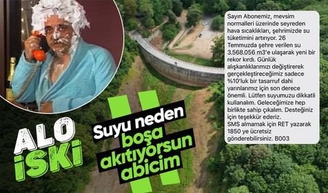 İBB iştiraki İSKİ'nin ihmali İstanbulluyu susuz bırakacak: İSKİ tadilat yapacağız diye 4 senedir suyu denize akıtıyor