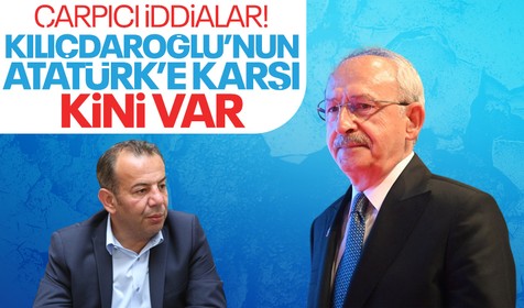CHP'den ihraç edilen Bolu Belediye Başkanı Tanju Özcan: Kılıçdaroğlu'nun içinde Atatürk'e karşı bir kin var
