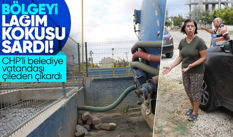 CHP'li Tekirdağ Büyükşehir Belediyesi'ne tepkiler dinmiyor! Vatandaşlar çileden çıktı | Turistik ilçeyi lağım kokusu sardı