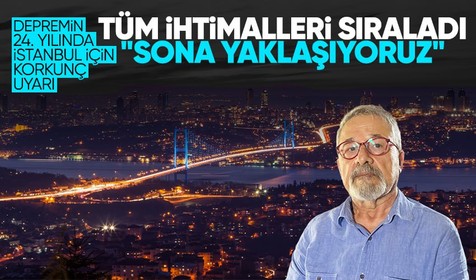 Naci Görür'den korkutan Marmara depremi uyarısı! 17 Ağustos'un 24. yılında söyledi: 7 üzeri olma olasılığı yüzde 64