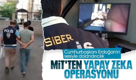 MİT'ten yapay zeka operasyonu! Cumhurbaşkanı Erdoğan'ın sesiyle dolandırıcılık yapanlar yakalandı