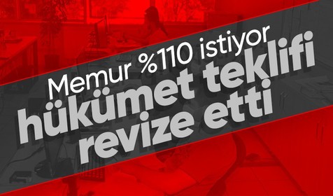 Son Dakika: Memur ve memur emeklileri için ikinci zam teklifi! Revize edilen oran yine beğenilmedi