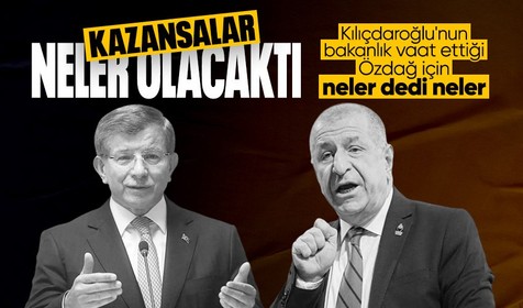 Ahmet Davutoğlu, "Ümit Özdağ'ın İçişleri Bakanı olduğu bir durumda kabinede olamazdım"
