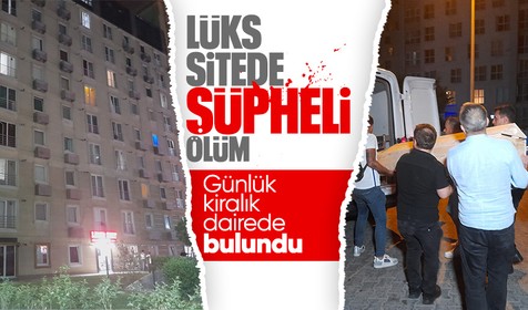 Esenyurt'ta lüks sitede şüpheli ölüm