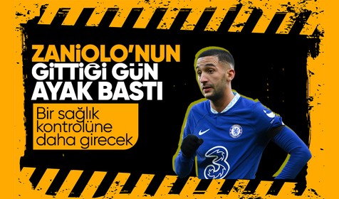 Hakim Ziyech, Galatasaray için İstanbul'a geldi