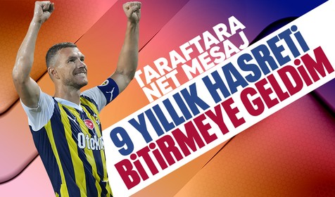 Ediz Dzeko'dan Fenerbahçe taraftarına şampiyonluk sözü! "9 yıllık hasret..."