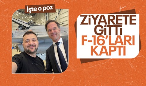 Ukrayna'ya F-16 desteği! Hollanda Başbakanı Rutte resmen duyurdu
