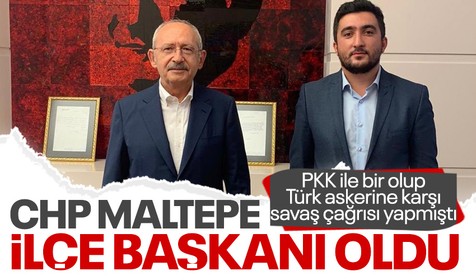 PKK'nın hendek eylemine destek vererek Türk askerine saldırı mesajı veren Kenan Otlu CHP Maltepe İlçe Başkanı oldu