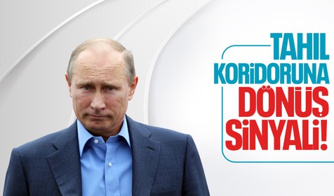 Putin'den tahıl koridoruna dönüş sinyali: Şartlar yerine getirilirse geri dönebiliriz