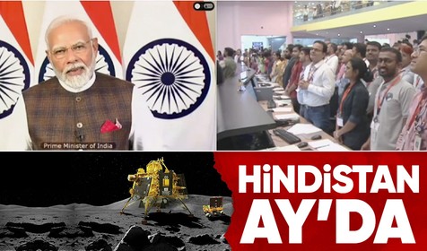 Son Dakika: Hindistan, Ay'ın az keşfedilen kısmına inen ilk ülke oldu