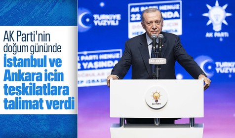 Cumhurbaşkanı Erdoğan: Başta İstanbul ve Ankara olmak üzere yerel seçimlerde zafere koşacağız