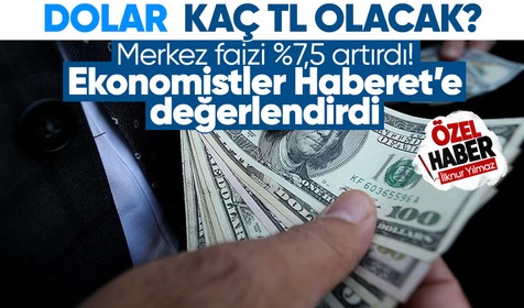 Ekonomistler faiz kararını Haberet'e değerlendirdi: Son 4 yılın en yüksek seviyesi