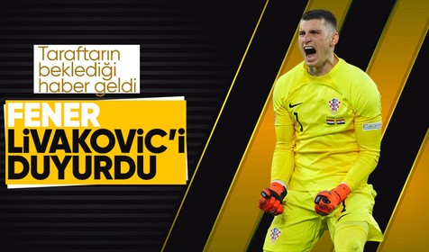 Fenerbahçe Dominik Livakovic'i transfer etti! Hırvat kaleci İstanbul'a geldi