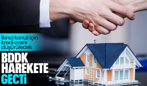 BDDK'dan konut kredileri ile ilgili yeni karar! İkinci konut alanlar için kredi oranı düşürülüyor