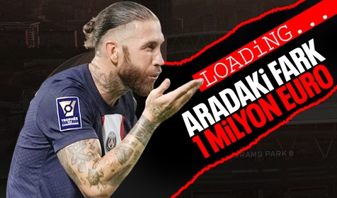 Galatasaray Sergio Ramos'ta sona doğru geldi! Aradaki fark 1 milyon euro...