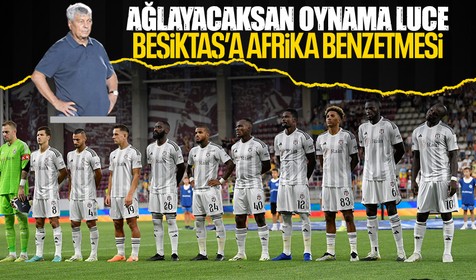Lucescu'dan tepki çeken sözler! Beşiktaş'a Afrika benzetmesi yaptı