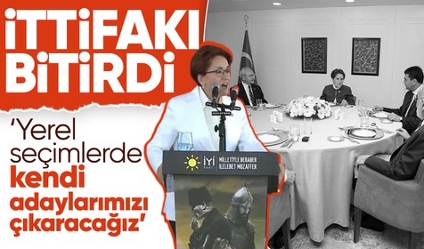 Son Dakika: İYİ Parti yerel seçimlerde kendi adayını çıkaracak! Meral Akşener'den Millet İttifakı'na zehir zemberek sözler