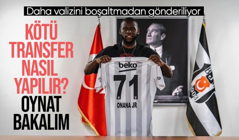 Beşiktaş'ta Jean Onana şoku! Yeni alınmıştı beğenilmedi kiralanıyor