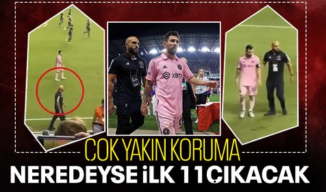 Lionel Messi'nin yakın koruması Yassine Chueko gündem oldu! Gölgesi gibi izliyor