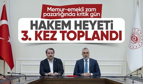 Son Dakika: Memur-emekli zammında gözler hakem heyetinde! 3'üncü toplantı sona erdi
