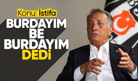 Ahmet Nur Çebi'den istifa iddialarına cevap! "İşimin başındayım"
