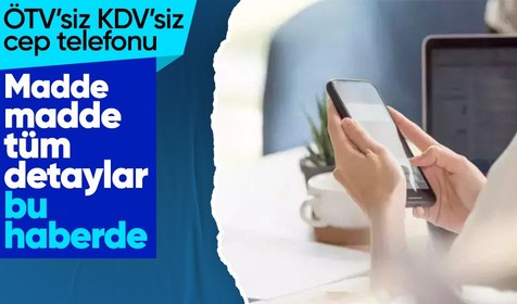 Bakan Uraloğlu öğrencilere yönelik ÖTV'siz ve KDV'siz telefonun ayrıntılarını paylaştı