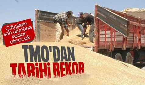 Son Dakika: TMO'dan tarihi rekor! "Çiftçilerimizin son ürününü alana kadar devam edecek"