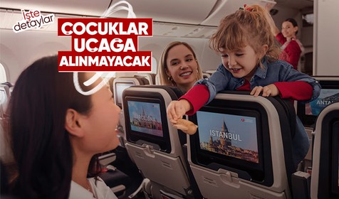 Uçaklarda "çocuksuz alan" dönemi kasım ayında başlıyor