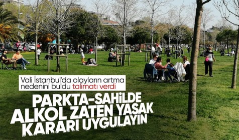 İstanbul'da açık alanlarda alkol yasağı! İstanbul Valisi yasağı tekrar hatırlattı