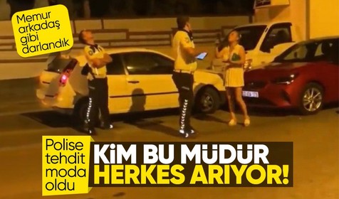 Kadın sürücü Adana'daki çevirmede polisi tehdit etti! Devlet benim, müdürünü arayacağım
