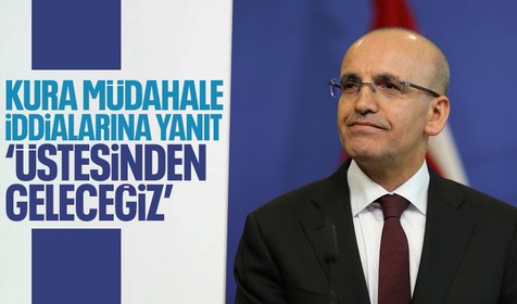 Mehmet Şimşek'ten 'rezerv satışıyla kura müdahale' iddialarına yanıt