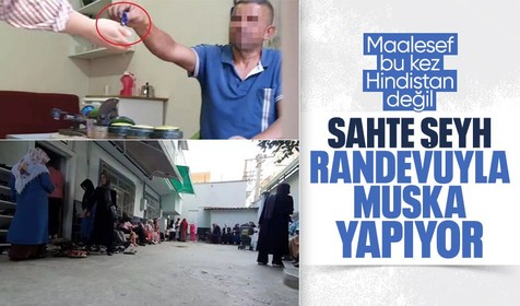 Sahte şeyh fişle randevu verip muska yapıyor! Evi kamera ve dikenli telle korunuyor