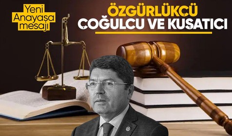Adalet Bakanı Yılmaz Tunç'tan yeni Anayasa mesajı! Özgürlükçü, çoğulcu ve kuşatıcı